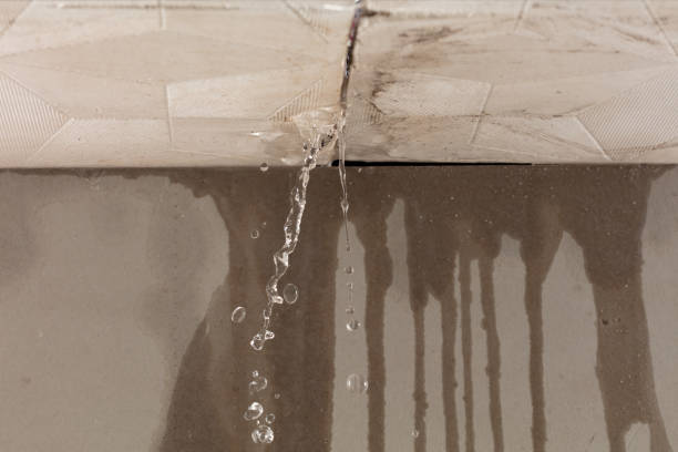 Professional Sewage Cleanup technician working in Lincoln, RI